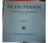 Robert Schumann - 3 Fantasiestücke Opus Spartito Henle Musica