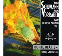 ROBERT SCHUMANN Complete Piano Works 1 (CD)