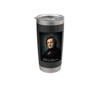Robert Schumann Compositore Pianista Bicchiere termico in acciaio inox doppia parete