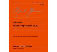 Robert Schumann: Études symphoniques op. 13 - Piano Sheet Music - Wiener Urtext Edition (UT50451): op. 13. Klavier.