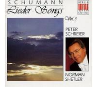 Robert Schumann Lieder Vol. 3 (Schreier, Shetler) (CD) Album