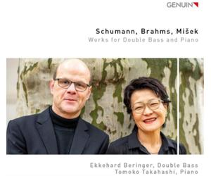 Robert Schumann Schumann/Brahms/Misek: Works for Double Bass and Piano (CD)