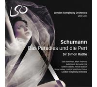 Robert Schumann Schumann: Das Paradies Und Die Peri SACD with Blu-ray Audio