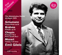 Robert Schumann Schumann: Klavierstücke, Op. 32/Brahms: Ballades, Op. 10/.. (CD)