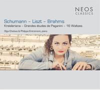 Olga Chelova, Philippe Entremont – Schumann, Liszt, Brahms – Harmonia Mundi
