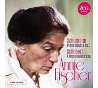 Audio Cd Annie Fischer: Schumann Piano Sonata No. 1 & Schubert 4 Impromptus D. 9