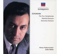 Robert Schumann Schumann: The Four Symphonies/Manfred Overture/Genoveva Ove (CD)
