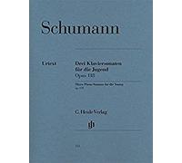 Robert Schumann: Three Piano Sonatas For The Young Op.118 - Urtext. For Pianoforte
