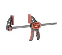 Robert Sorby Select Morsetto a Barra a Una Mano da 12" 305 mm, Serraggio Rapido e Divaricatore, Forza di Serraggio 150 kgf, Profondità 85 mm, Impugnatura Soft Grip