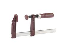 Robert Sorby Select Morsetto a Vite da 32" 800 mm per Falegnameria, Forza di Serraggio 250 kgf, Profondità 80 mm, Testa Scorrevole, Corpo in Ghisa e Barra Nichelata
