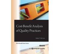 Robert T McCann Cost-Benefit Analysis of Quality Practices (Tascabile)