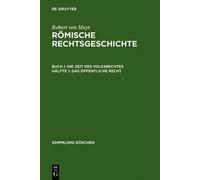 Robert Von Mayr Das öffentliche Recht (Copertina rigida) Sammlung Göschen