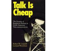 Robert W. Crandall Talk is Cheap (Tascabile)