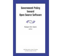 Government Policy toward Open Source Software