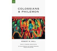 Robert W Wall Colossians & Philemon (Tascabile) IVP New Testament Commentary