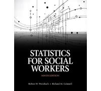 Robert W. Weinbach Richard M. Grinnell Statistics for Social Workers (Tascabile)