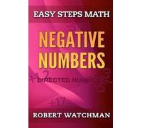 Robert Watchman Negative Numbers (Tascabile) Easy Steps Math