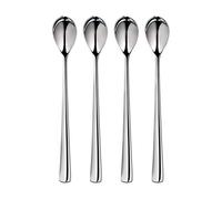 Robert Welch | Malvern luminoso - Set di 4 cucchiaini da tè a manico lungo | In confezione regalo