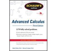 Robert Wrede Murray S Schaum's Outline of Advanced Calculus, Third E (Tascabile)