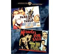 Robert Young Double Feature-Paradise For 3/Miracles For Sale (DVD) Florence Rice