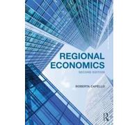 Roberta Capello Regional Economics (Tascabile)