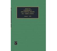 Roberta G. Simmons Research in Community and Mental Health (Copertina rigida)