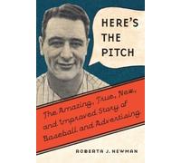 Roberta J. Newman Here's the Pitch (Copertina rigida)