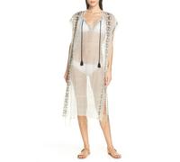 Roberta Roller Rabbit Kaftan Nero Aleph Finn Da Donna $195 Nuovo