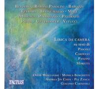 Roberto Berzero Lirica Da Camera Su Testi Di Pascoli/Carducci/Panzini/Moret (CD)