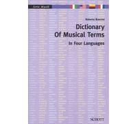 Roberto Braccini Dictionary of Musical Terms in Four Languages (Tascabile) Musik