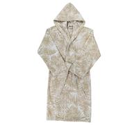 ROBERTO CAVALLI ACCAPPATOIO CON CAPPUCCIO IN SPUGNA 100% COTONE - TROPICALIA