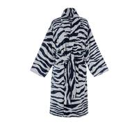 Roberto Cavalli accappatoio spugna con cappuccio unisex ZEB blu