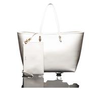 Roberto Cavalli, ,Bags ,Donna ,Bianco ,ONE SIZE Borsa Shopping