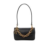 Roberto Cavalli, ,Bags ,Donna ,Nero ,ONE SIZE Clutch con Logo in Metallo