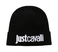Roberto Cavalli - Berretto con logo ricamato - - Accessories - Uomo - Nero - ONE SIZE