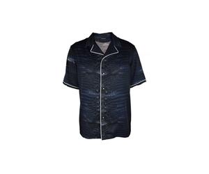 Roberto Cavalli - Caiman Print Shirt - - Shirts - Uomo - Nero - L