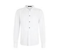 Roberto Cavalli - Camicia con plastron e colletto diplomatico - - Shirts - Uomo - Bianco - S
