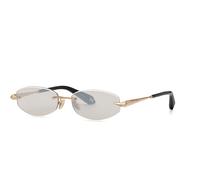 Roberto Cavalli Donna Roberto Cavalli SRC207M 300X Occhiali da sole Metallo Oro Squadrata Normale Specchiato