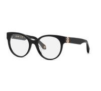 Roberto Cavalli Donna VRC027M 0700 Montature da vista Acetato Nero Rotonda
