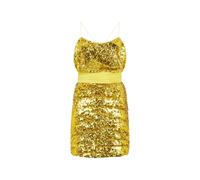 Roberto Cavalli - Dress With Sequins - - Dresses - Donna - Giallo - M