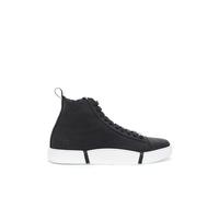 Roberto Cavalli Elegant Suede Sneakers in Chic Black - EU36/US6