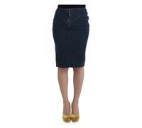 Roberto Cavalli - Elegante Gonna a Tubino Blu - - Skirts - Donna - Blu - S