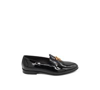 Roberto Cavalli - Florence Pantofola Ricamo Monogramma - - Shoes - Uomo - Nero - 44 EU