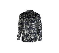 Roberto Cavalli - Flowery Shirt OLD Effect - -Shirts -Uomo -Nero -S