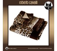 ROBERTO CAVALLI HOME BRAVO ANIMALIER Set asciugamani in spugna per bagno