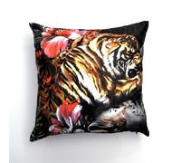 ROBERTO CAVALLI HOME - CUSCINO LETTO DIVANO 40X40 CM "MICHELANGELO BLACK"