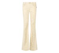 Roberto Cavalli - Jeans a zampa con motivo pitone - - Jeans - Donna - Beige - L