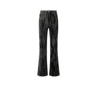 Roberto Cavalli - Jeans in Denim con Effetto Striscia - - Trousers - Donna - Nero - M