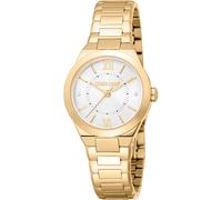 Roberto Cavalli Lady - Orologio Da Polso Da Donna Al Quarzo Moda Bracciale E Cassa In Acciaio Inox Di Colore Oro Quadrante Analogico Grigio - RC5L126M0025