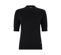 Roberto Cavalli - Maglione Nero con Collo Alto e Monogramma RC - - Knitwear - Donna - Nero - XS